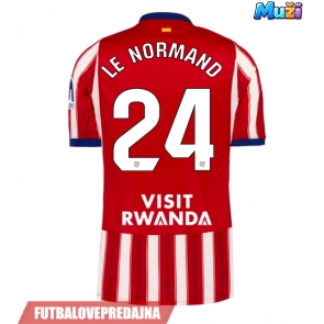 Lacne Muži Futbalové dres Atletico Madrid Robin Le Normand #24 2026-27 Krátky Rukáv - Domáci